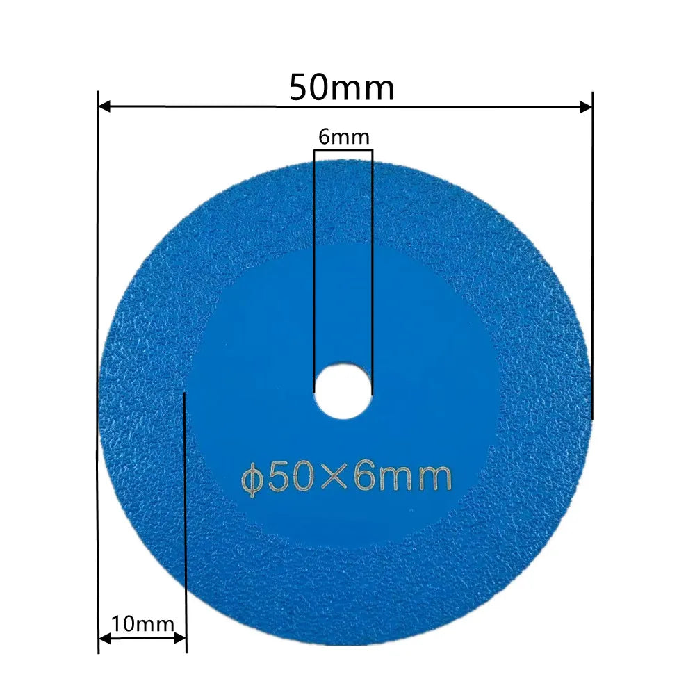2inch 1-10Pcs Diamond Cutting Disc Glass Jade Crystal Tile Marble Saw Blade Brazed Glass Engraving Round Shank Mini Saw Blade    Home Decor Supply | Online Retail | ShoreShopper.com
