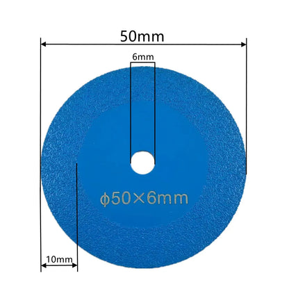 2inch 1-10Pcs Diamond Cutting Disc Glass Jade Crystal Tile Marble Saw Blade Brazed Glass Engraving Round Shank Mini Saw Blade    Home Decor Supply | Online Retail | ShoreShopper.com