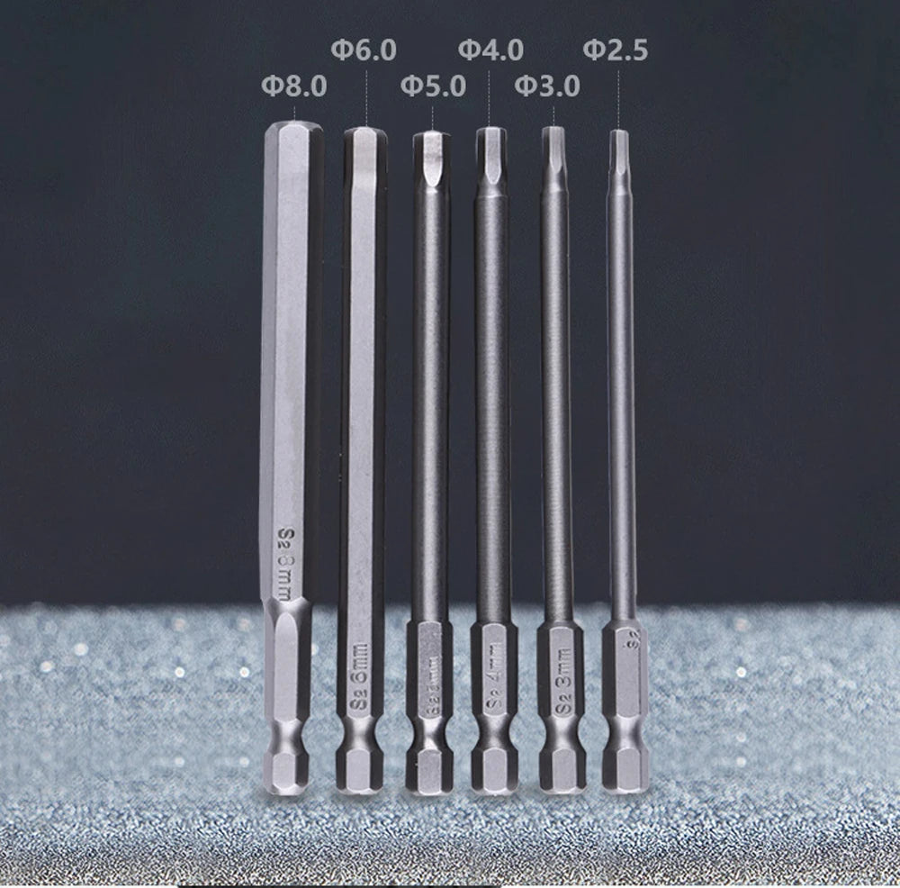 8pcs 100mm Hex Head Allen Wrench Drill Bits Set SAE Metric Allen Electric Hexagonal Bit Screwdriver Socket Bit Power Tool Parts    Home Decor Supply | Online Retail | ShoreShopper.com