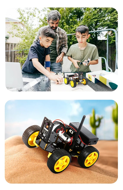 ESP32 Smart Robot Car Kit  Remote Control Car for Arduino Programming Project STEM Education Science Coding Kit - ShoreCo.Shop