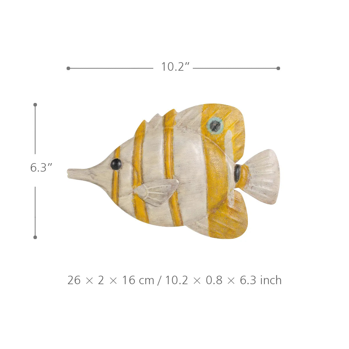 Fish Wall Hanging Iron Wall Decor Creative Ornament Craft Wall Setting Marine Life Home Decoration Accessories    Your Coastal Marketplace | Shoreshopper.com