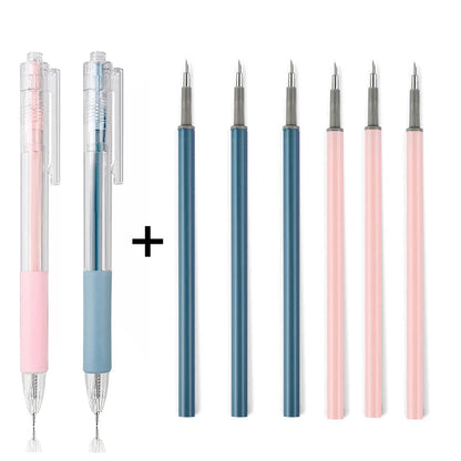 1/8pcs Art Utility Knife Pen Knife Pen Refill Set Paper Cutting Tool Precision Scrapbooking Sticker Cutter DIY Craft Supplies    Home Decor Supply | Online Retail | ShoreShopper.com