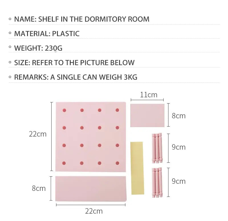 Home Decor Wall Shelves Decoration Hole Board Wall Storage Rack Storage Shelf Kitchen Bedroom Hanging Wall Shelves Wall Decor    Home Decor Supply | Online Retail | ShoreShopper.com
