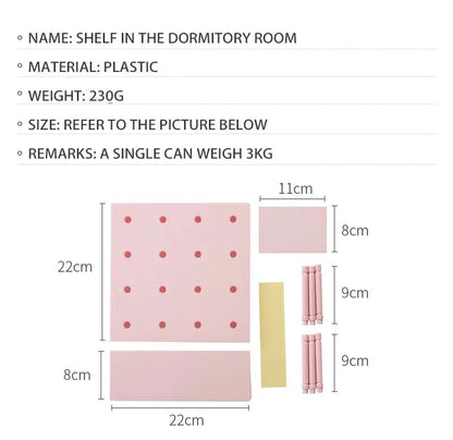 Home Decor Wall Shelves Decoration Hole Board Wall Storage Rack Storage Shelf Kitchen Bedroom Hanging Wall Shelves Wall Decor    Home Decor Supply | Online Retail | ShoreShopper.com