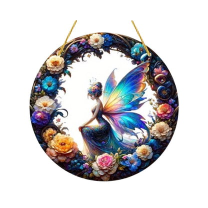 Enchanting Elf Fairy Acrylic Sun Catcher Window Door Display, Seasonal Summer Decor - for Home, Bar, for Daily Christmas Decor    Your Coastal Marketplace | Shoreshopper.com