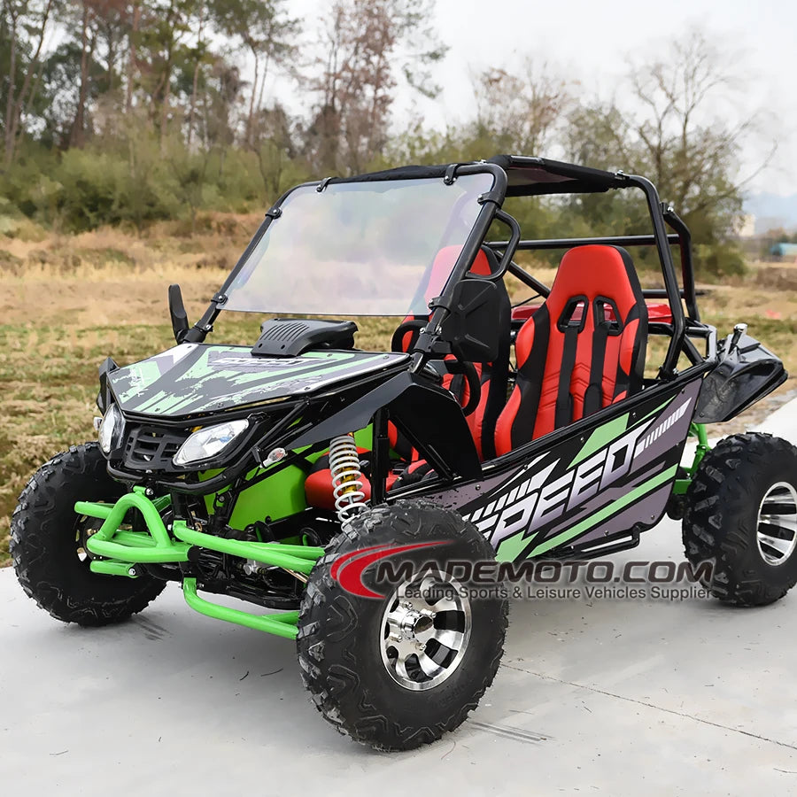 Adult Gas Off Road Go Kart 4 Wheel Two Seat Buggy for Sale Entertainment Equipment Outdoor Go-Karting At The Amusement Park - ShoreCo.Shop
