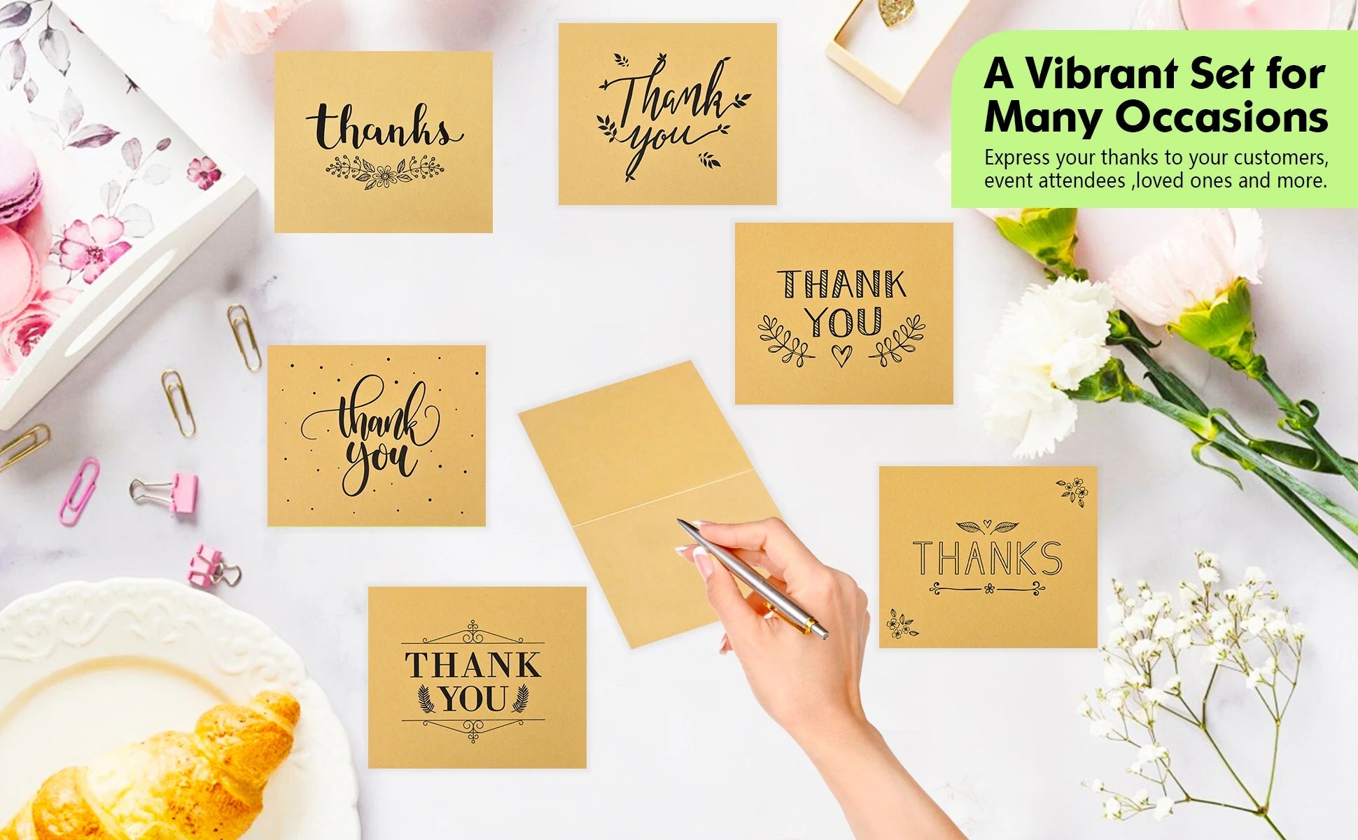 36-Pack Father's Day Thank You Dad Cards with Kraft Envelopes & Stickers, 3.9x5, 6 Designs for Business,Graduations&Memorials    Your Coastal Marketplace | Shoreshopper.com