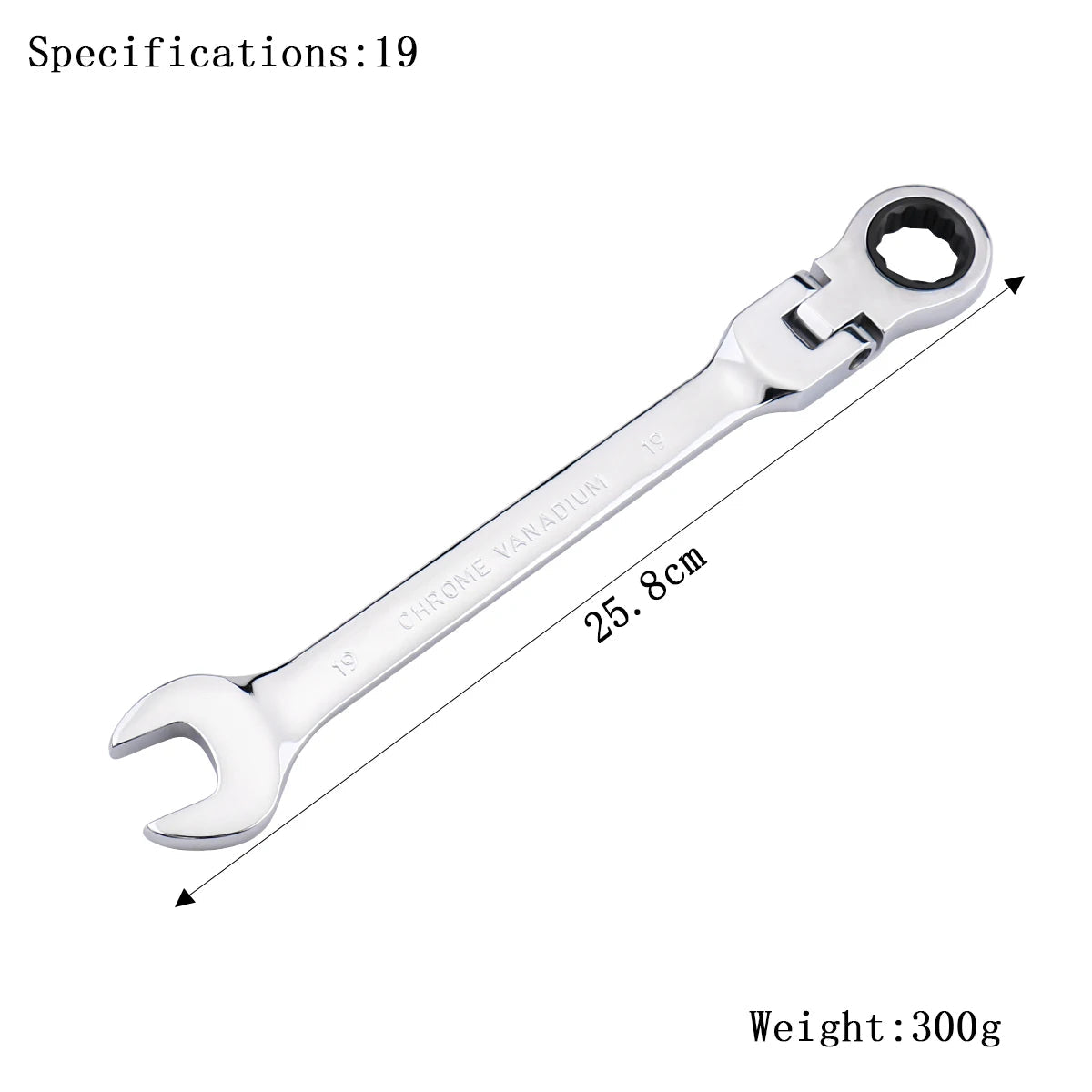 Ratchet Wrench of Keys Spanner Set Hand Tool 72-Tooth Ratcheting Flexible Head Mirror Finish 6mm-27mm Auto and Home Repair 1 pcs    Home Decor Supply | Online Retail | ShoreShopper.com