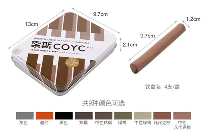 4 Pcs/box Sketch Charcoal Water-soluble Sketching Dry Materials Charcoal Brushes Charcoal Strips Art Painting Supplies    Home Decor Supply | Online Retail | ShoreShopper.com