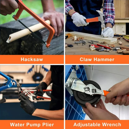 160/136/115/63 PC Lithium Drill Household Multifunctional Hardware Tool Manual Daily Electrician Woodworking Maintenance Toolbox - ShoreCo.Shop