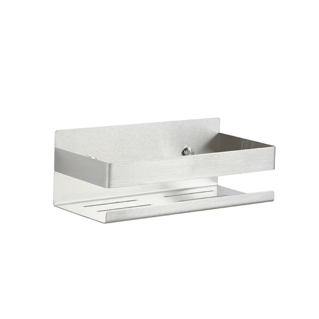 Stainless Steel Shower Shelf Without Drilling Wall Mounted Shower Caddy Basket with Hooks for Bathroom Kitchen Shelf Organizer    Home Decor Supply | Online Retail | ShoreShopper.com