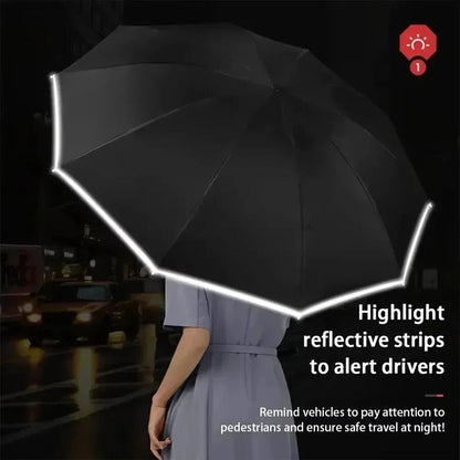 Lenovo Umbrella Windproof Strong With Reflective Stripe Reverse Automatic Fold Umbrella UV Umbrella Insulation Portable Parasol    Your Coastal Marketplace | Shoreshopper.com