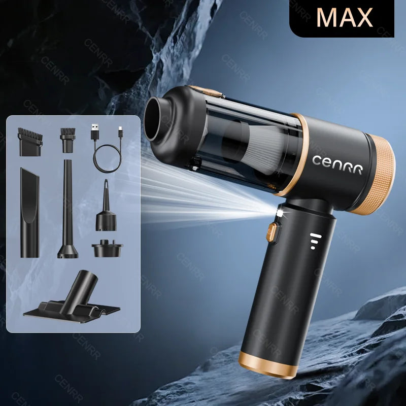 CENRR 2026 Car Vacuum Cleaner Mini 998000PA Cordless Powerful for Home Handheld Blower Car Cleaner Portable Car Vacuum Cleaner - ShoreCo.Shop