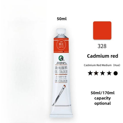 Maries Oil Paint 50ML Oil Painting Art Creation Pigment Large Oil Paint Paint Single Commonly Used 24 Colors    Home Decor Supply | Online Retail | ShoreShopper.com