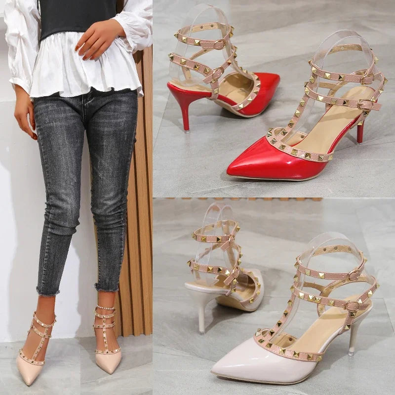 Shoes Woman 2022 Summer Ladies High Heels Valentine Shoes Female Pointed Toe Pumps For Womens Shoe Zapatos Chaussure Femme    Your Coastal Marketplace | Shoreshopper.com