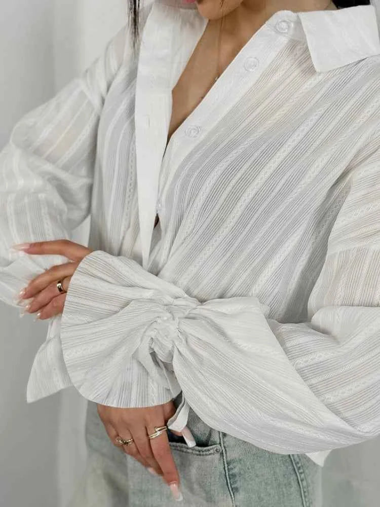 New Fashion White Shirts Women Long Sleeve Oversize Blouse New Spring Summer Basic Tops Cotton Chic Shirt for Women 100% Cotton