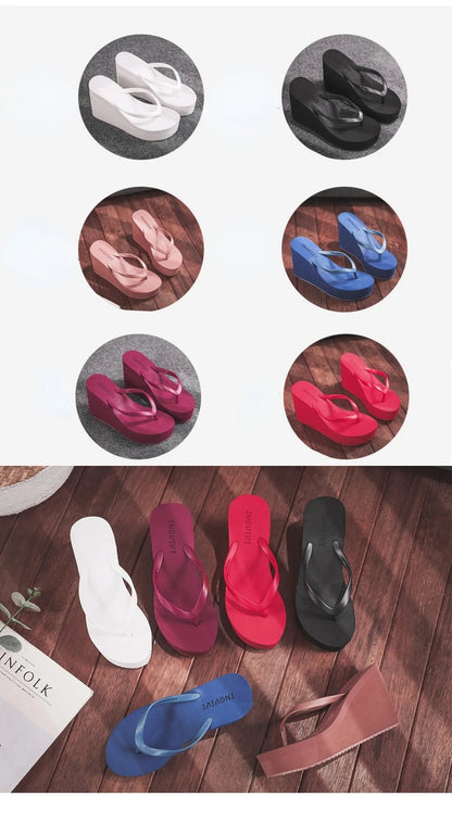 Womens Shoes Comfort Summer Women Wedge Platform Slippers Outdoor Sports Beach Flip Flops Opened Toe Casual Shoes 2023    Your Coastal Marketplace | Shoreshopper.com