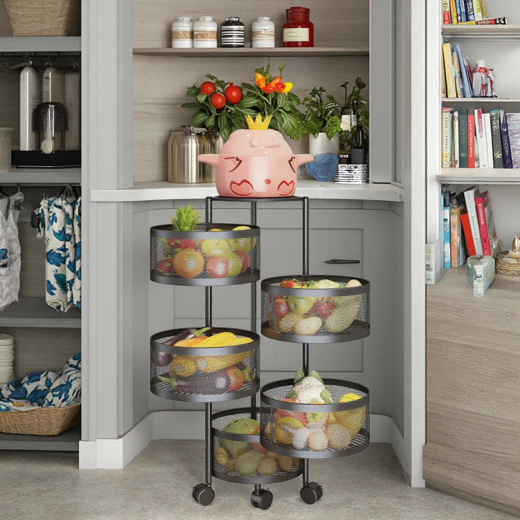 Household Multi-layer Cargo Shelf Thickened Storage Storage Shelf Floor Angle Steel Basement Supermarket Display Shelf    Home Decor Supply | Online Retail | ShoreShopper.com