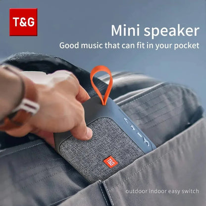 Speaker TG506 Portable Mini Wireless Soundbar Bluetooth 5.0 Outdoor Indoor HIFI Loudspeaker Support TF Card FM Radio Waterproof    Home Decor Supply | Online Retail | ShoreShopper.com