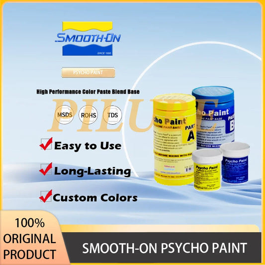 SMOOTH-ON PSYCHO PAINT Pigment Paste for Mixing with Base Materials for Custom Colors in Artistic or Industrial Original Product    Home Decor Supply | Online Retail | ShoreShopper.com