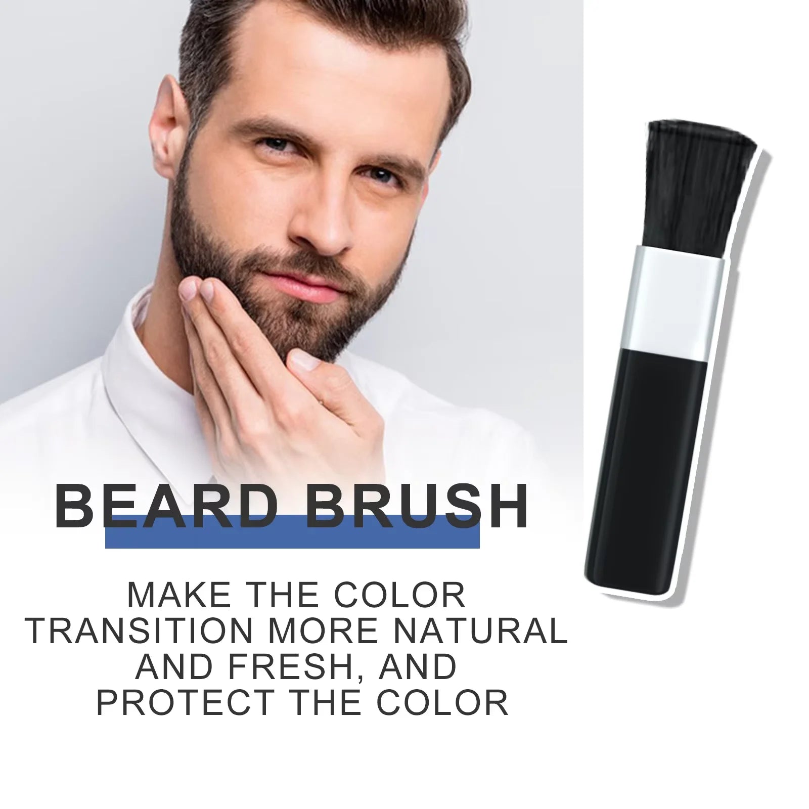 Waterproof Beard Pen Brush Beard Enhancer Lasting Hair Line Cover Repair Moustache Coloring Shaping Tools Beard Filler Pencil - ShoreCo.Shop
