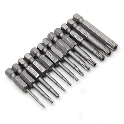 50-75-100mm Hollow Plum Blossom Extended S2 Bit Hexagon Handle Screwdriver Bit Screwdriver Tool Set    Home Decor Supply | Online Retail | ShoreShopper.com