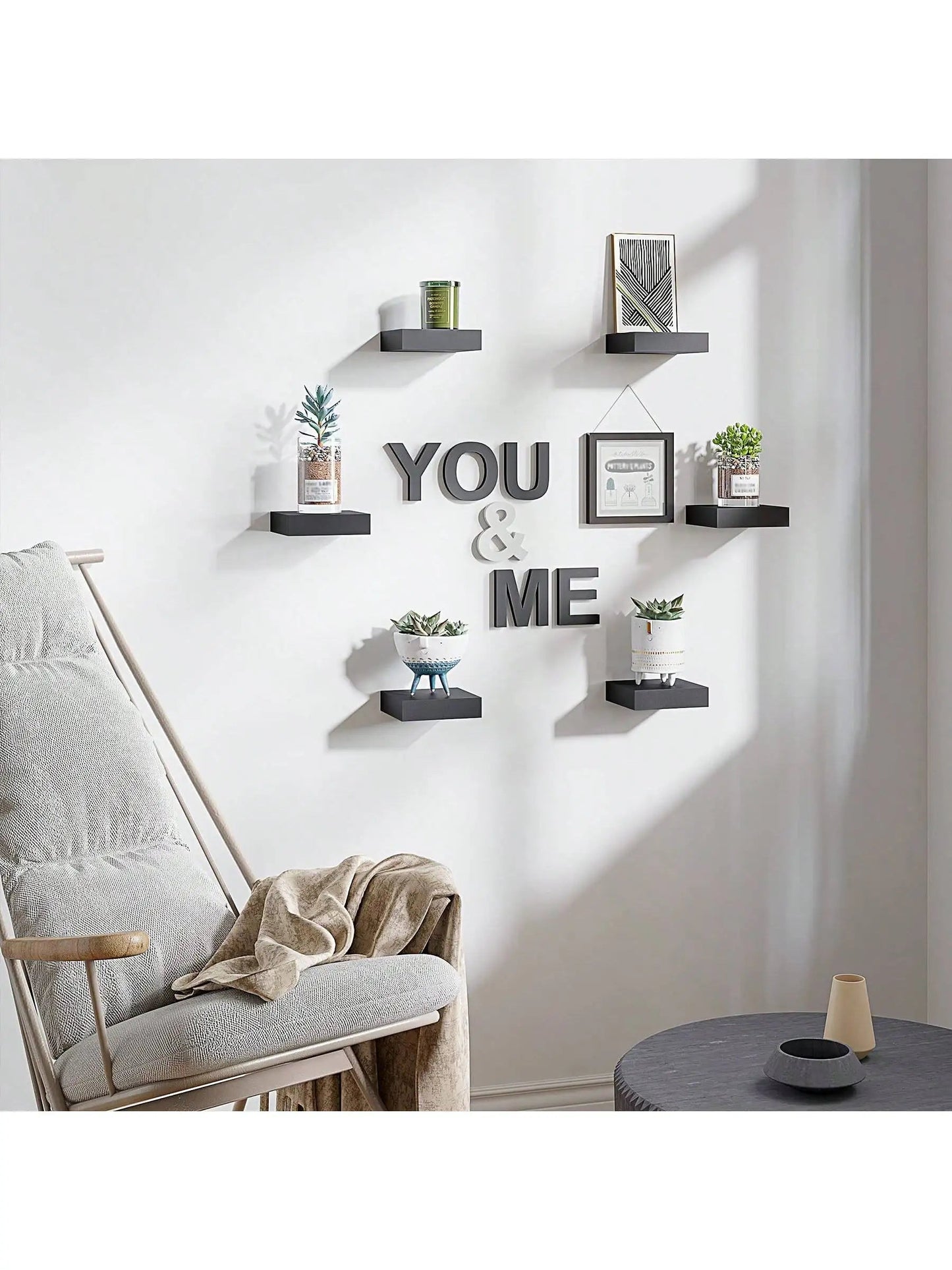 Square Floating Shelf Wood Wall Small Shelves for Living Room Decor Display Stand Bedroom Bathroom Decorative Floating Shelf    Home Decor Supply | Online Retail | ShoreShopper.com