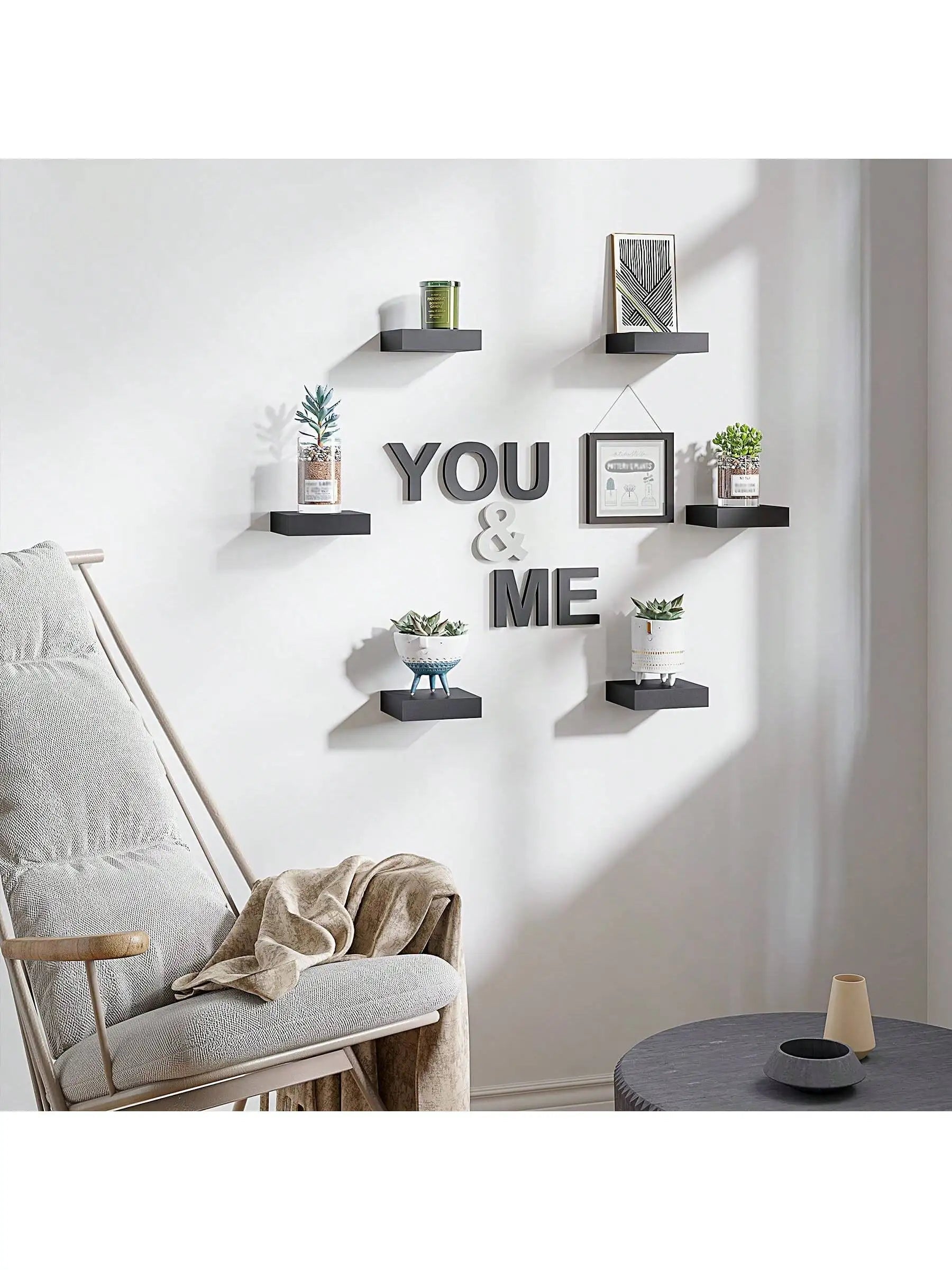 Square Floating Shelf Wood Wall Small Shelves for Living Room Decor Display Stand Bedroom Bathroom Decorative Floating Shelf    Home Decor Supply | Online Retail | ShoreShopper.com