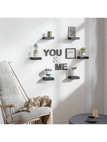 Square Floating Shelf Wood Wall Small Shelves for Living Room Decor Display Stand Bedroom Bathroom Decorative Floating Shelf    Home Decor Supply | Online Retail | ShoreShopper.com