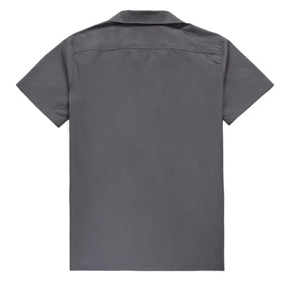 Vertical Striped Shirt Men Short Sleeve Work Men's Bowling Shirts for Men Cotton Summer Blouse Men Plus Size Male Clothing    Home Decor Supply | Online Retail | ShoreShopper.com