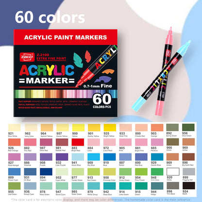 36-240 Acrylic Paint Markers, Waterproof & High Saturation for Wood,Metal,Plastic,Fabric,Glass,Ceramic Painting DIY Art Supplies    Home Decor Supply | Online Retail | ShoreShopper.com