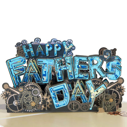 3D Pop-Up Father's Day Greeting Card Unique Handmade Gift for Dad Birthday Card with Notecard    Your Coastal Marketplace | Shoreshopper.com