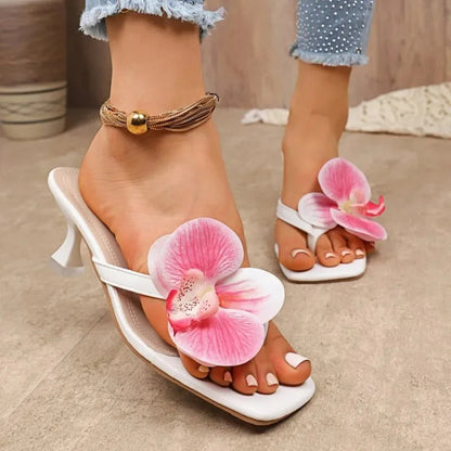 2025 New Women's Slippers Casual Fashionable High Quality Shoes for Women Shallow Women Sandals Elegant Flowers Design Slippers    Your Coastal Marketplace | Shoreshopper.com