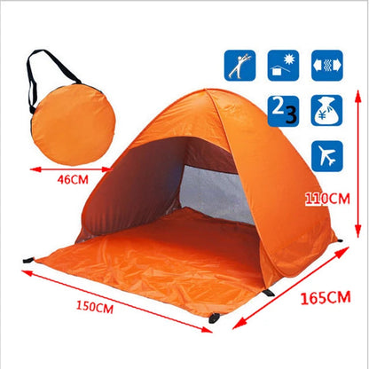 Hot Sale Quick Automatic Beach Tent Outdoor Beach Shade Sun Shelter Tent UPF50+ Portable Beach Canopy For Camping Fishing    Your Coastal Marketplace | Shoreshopper.com