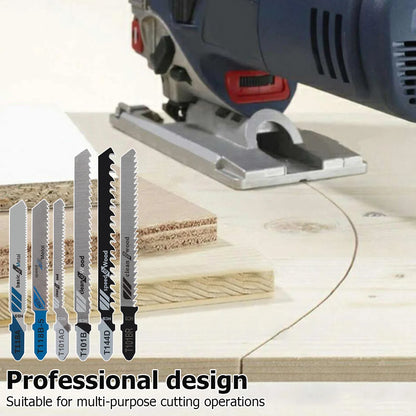 10/50pcs Jig Saw Blade Set T-shank Jigsaw Blade Wood Thin Metal Cutting Tool for DEWALT/Bosch/Hitachi/Makita/Milwaukee/Metabo - ShoreCo.Shop