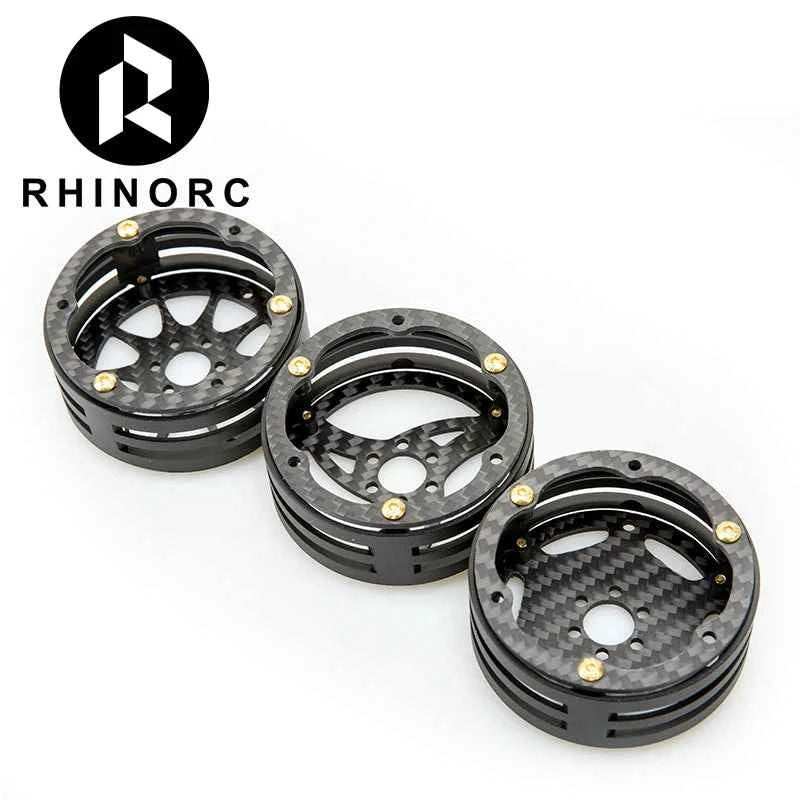 RhinoRC 2.2 inch Narrow Carbon Fiber Aluminum Pro LightWeight RC Car Crawler Wheel Pro Shafty MOA