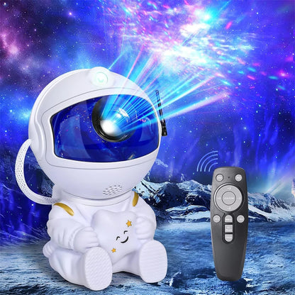 Star Projector Galaxy Night Light Astronaut Space Projector Starry Nebula Ceiling LED Lamp for Bedroom Home Decorative kids gift - ShoreCo.Shop