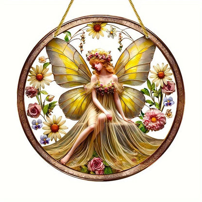 Enchanting Elf Fairy Acrylic Sun Catcher Window Door Display, Seasonal Summer Decor - for Home, Bar, for Daily Christmas Decor    Your Coastal Marketplace | Shoreshopper.com