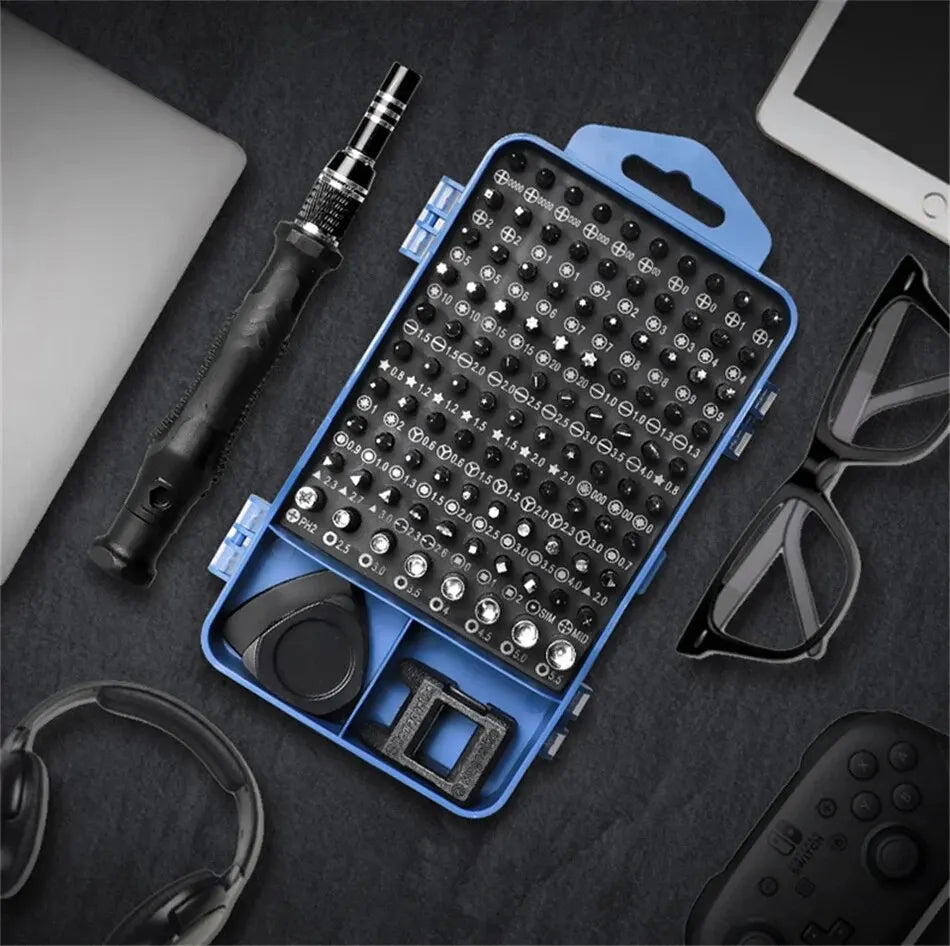 New 115 in 1 Professional Repair Tool Precision Screwdriver Set Magnetic Torx Hex Screw Driver Bits Kit for Xiaomi Mac PC iPhone    Home Decor Supply | Online Retail | ShoreShopper.com