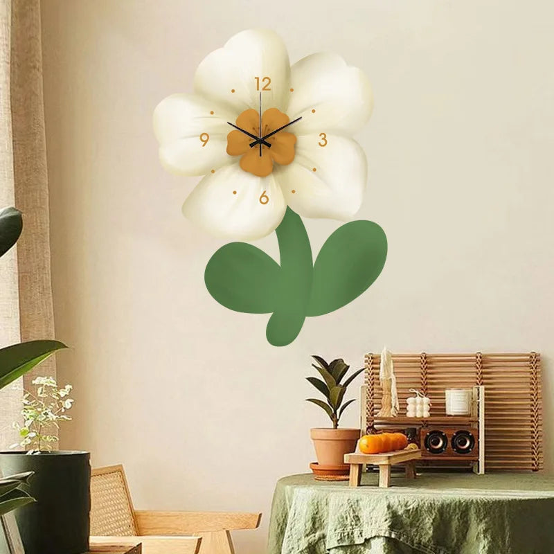 Light Decorative Clock Hanging Restaurant Simple Creative Crystal Porcelain Wall Hanging Clock Quiet Room Clock    Home Decor Supply | Online Retail | ShoreShopper.com