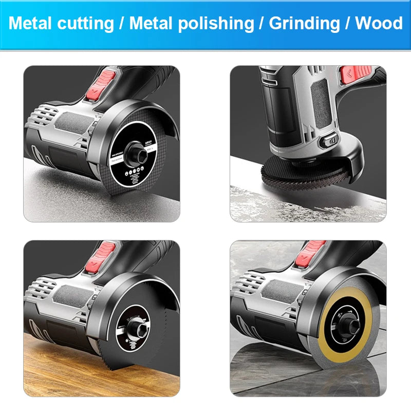 28000r 16.8V Mini Angle Grinder Portable Rechargeable Polishing Grinding Cutting Machine Home Metal Polisher Woodworking Tools    Home Decor Supply | Online Retail | ShoreShopper.com