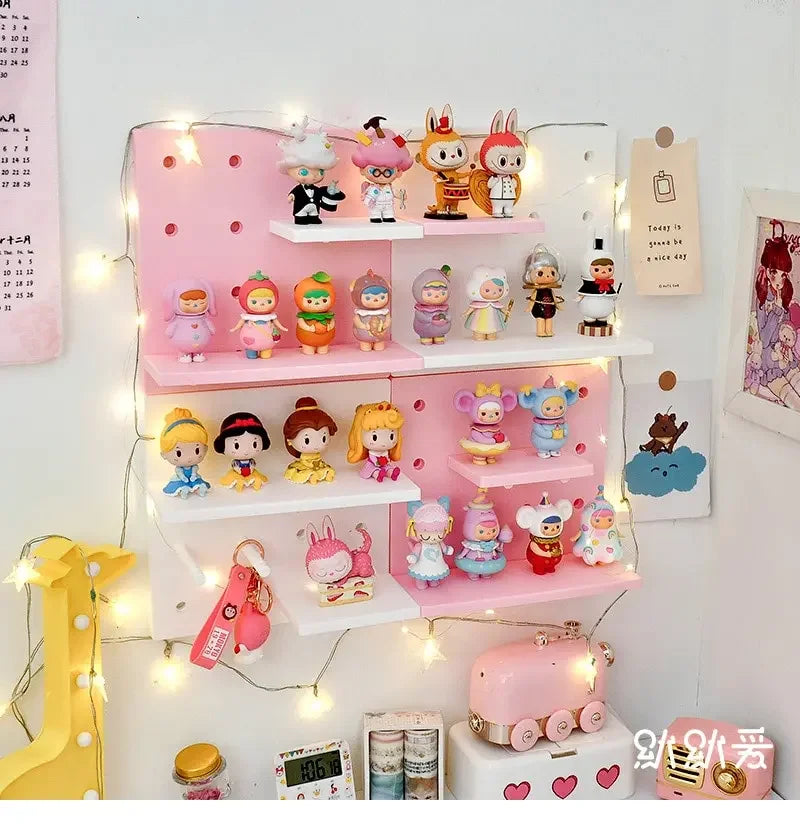 Home Decor Wall Shelves Decoration Hole Board Wall Storage Rack Storage Shelf Kitchen Bedroom Hanging Wall Shelves Wall Decor    Home Decor Supply | Online Retail | ShoreShopper.com