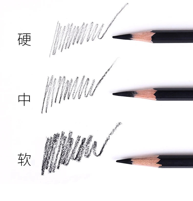 Specialized Sketch Charcoal pencils,Hard,Neutral,Soft Refills,Drawing Pencils,Art Student,Master Fine Arts Supplies 12pcs Box    Home Decor Supply | Online Retail | ShoreShopper.com