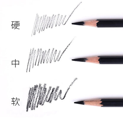Specialized Sketch Charcoal pencils,Hard,Neutral,Soft Refills,Drawing Pencils,Art Student,Master Fine Arts Supplies 12pcs Box    Home Decor Supply | Online Retail | ShoreShopper.com