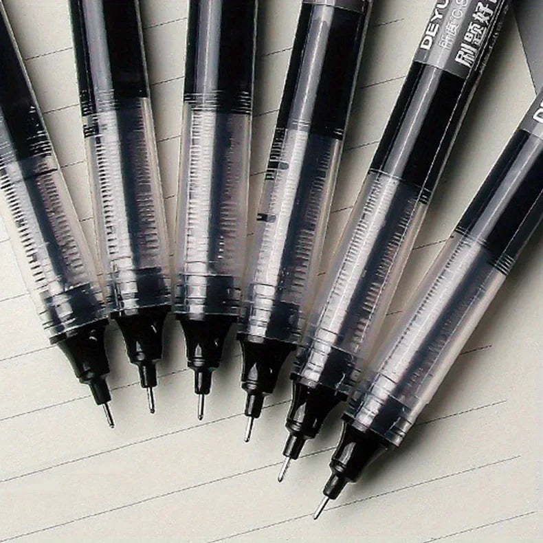 10Pcs/set High Quality Needle Type Gel Pens Straight Liquid Ballpoint Pen Kawaii Stationery School Office Supplies Writing    Home Decor Supply | Online Retail | ShoreShopper.com