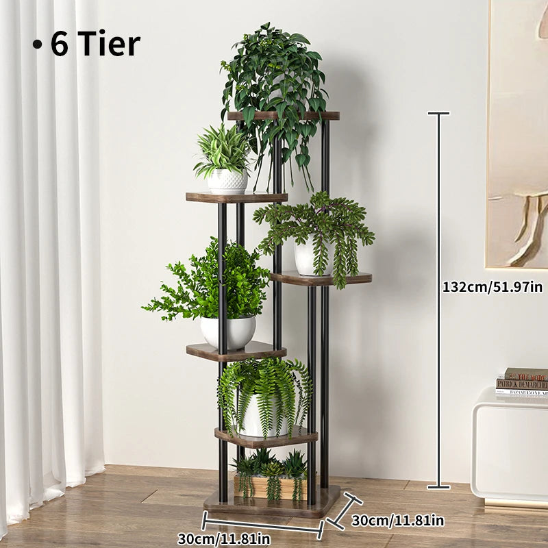 Plant Stand and Flower Stand Storage Shelf 4/5/6 Tier Flower Shelf Planter Rack Storage Organizer Display Indoor Garden Balcony    Home Decor Supply | Online Retail | ShoreShopper.com