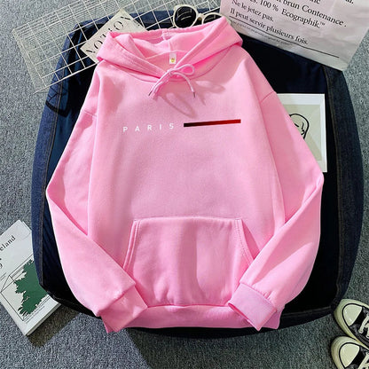 Paris Letter Womens Sweatshirts Printed Home Casual Hoodies Sports Pullover Tops Daily High Quality Woman Clothing Autumn Winter    Home Decor Supply | Online Retail | ShoreShopper.com