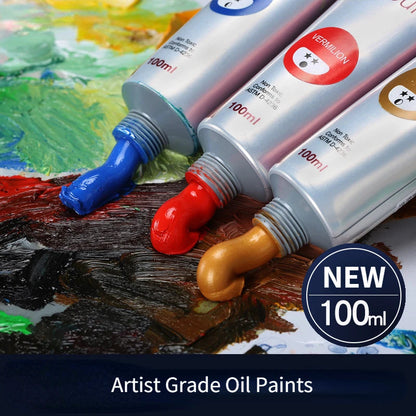 100ml Oil Paint 45 Colors Student Art Creation Special Waterproof Quick-drying Large Sticks Of Pigment School Painting Supplies    Home Decor Supply | Online Retail | ShoreShopper.com