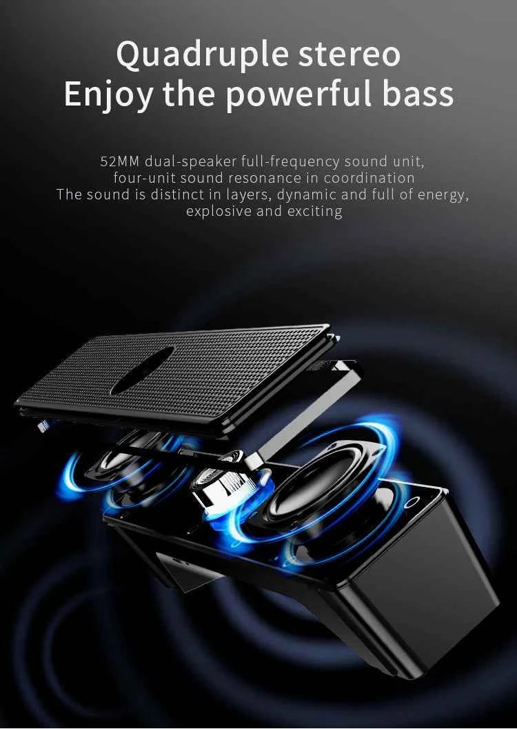 Surround Speaker Home Theater Sound System Computer Soundbar For TV Subwoofer Wired Stereo Strong Bass