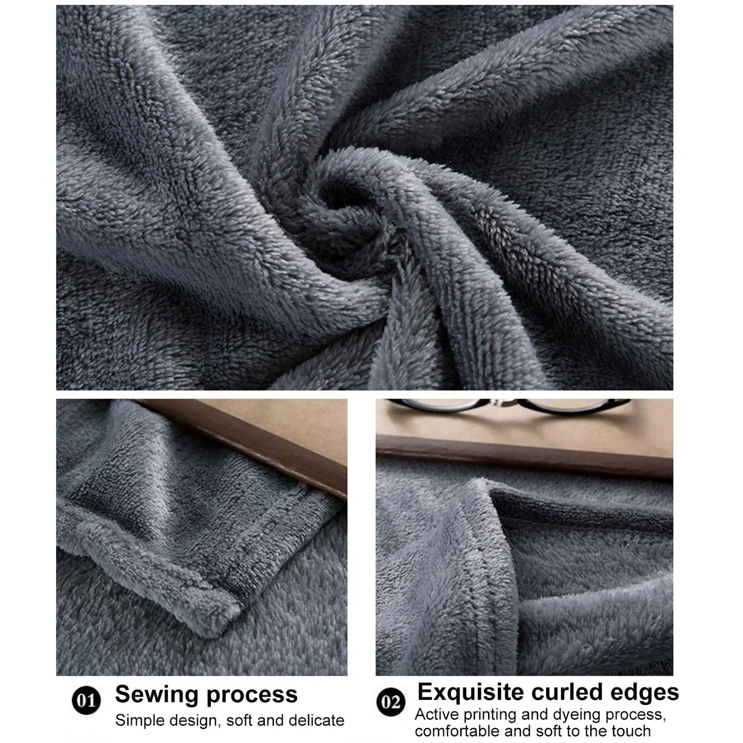 Soft Fuzzy Fleece Throw Blanket Twin Colorful Luxury Warm Cozy Couch Blanket Plush Microfiber Blanket For Bed Sofa Travel    Your Coastal Marketplace | Shoreshopper.com